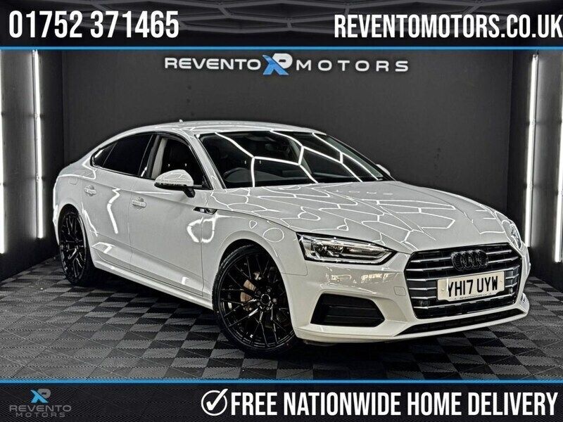 White Used 2017 Audi A5 Sportback Sport Hatchback | £12,995 (A bit pricey) - Image 1/3