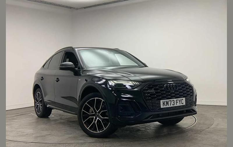 Used Audi Q5 Sportback Black Edition 261 HP (191 kW) 2023 Black SUV