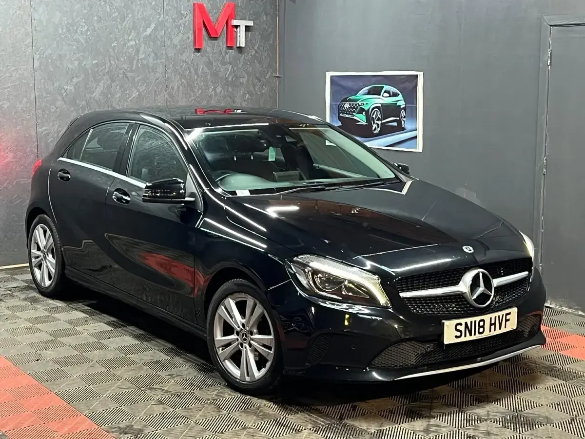 Used Mercedes A180 Premium 2018 Black Hatchback
