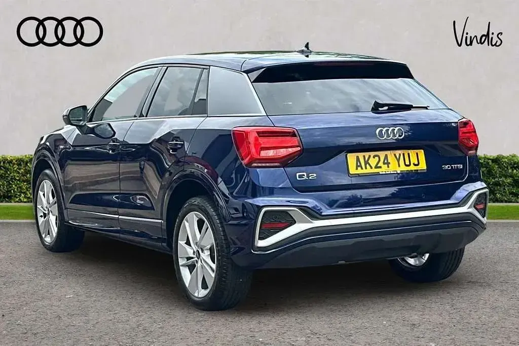 Used Audi Q2 S-Line 108 HP (79 kW) 2024 Blue SUV