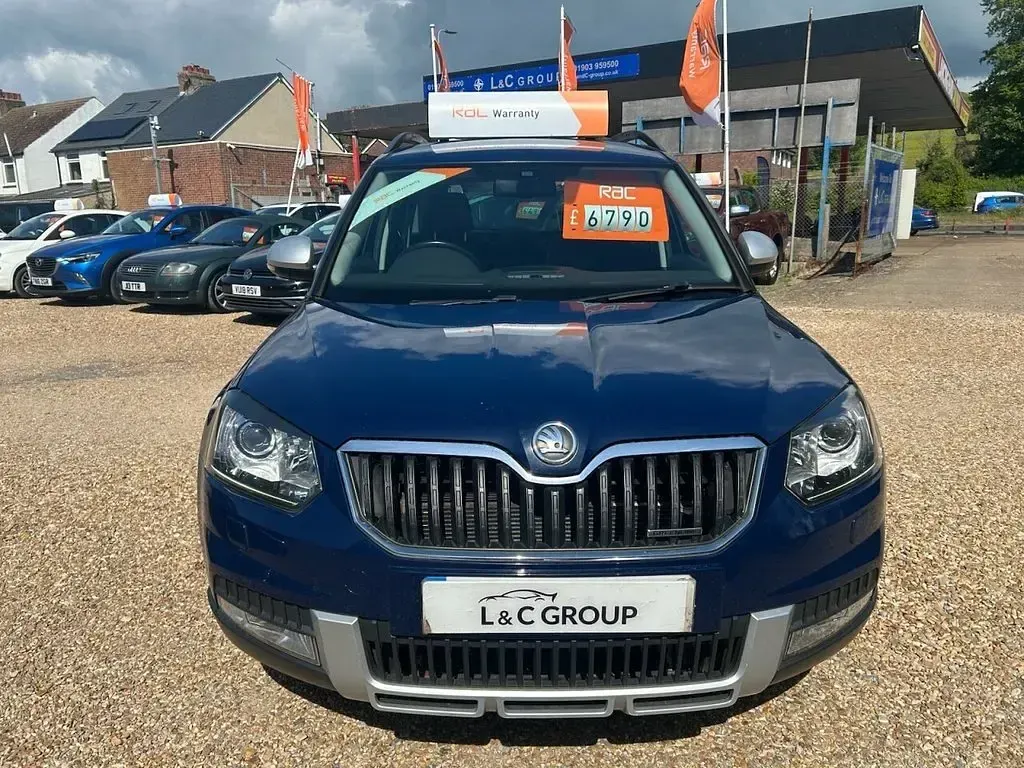 Used Skoda Yeti GreenLine 2014 Blue SUV
