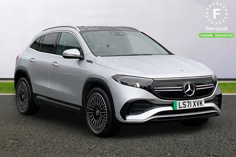 Used Mercedes EQA250 AMG line 139 kW (190 HP) 2021 Silver SUV