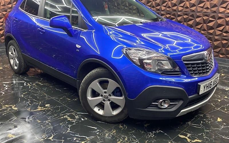 Used Vauxhall Mokka 137 HP (100 kW) 2016 Blue SUV