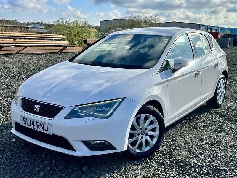 Begagnad Seat Leon SE 2014 Vit Halvkombi