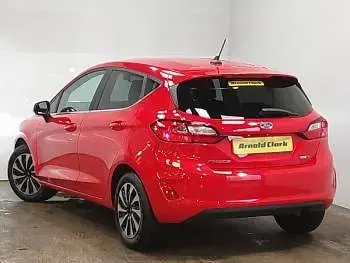 Used Ford Fiesta Titanium 125 HP (91 kW) 2023 Red Hatchback