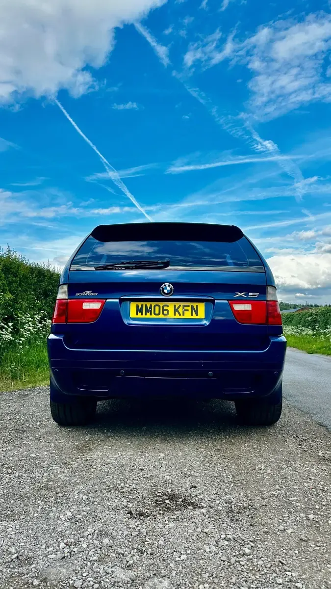 Used BMW X5 Exclusive 2006 Blue SUV