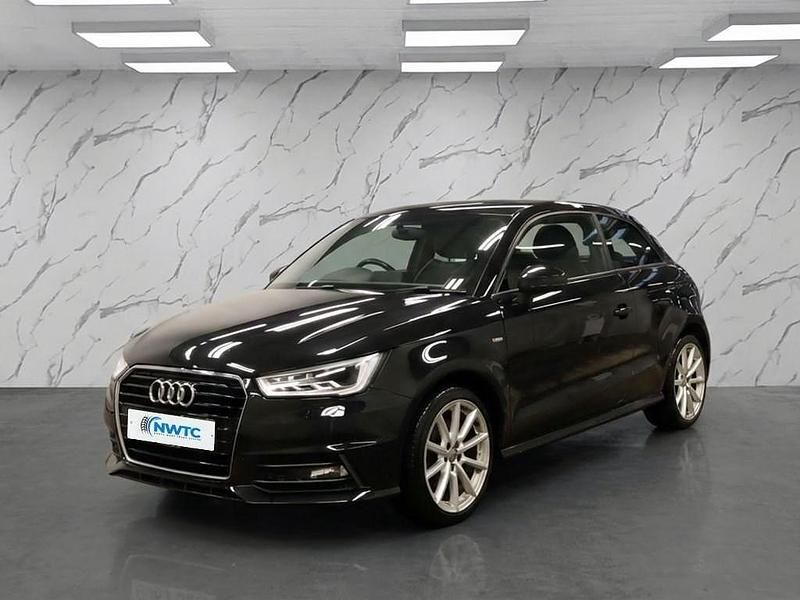 Used Audi A1 S-Line 150 HP (110 kW) 2017 Black Hatchback
