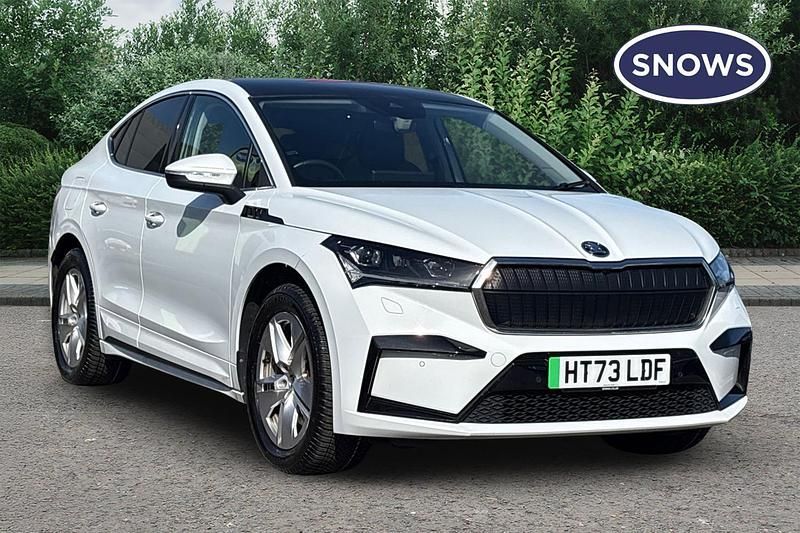 Used Skoda Enyaq iV 210 kW (286 HP) 2023 White SUV
