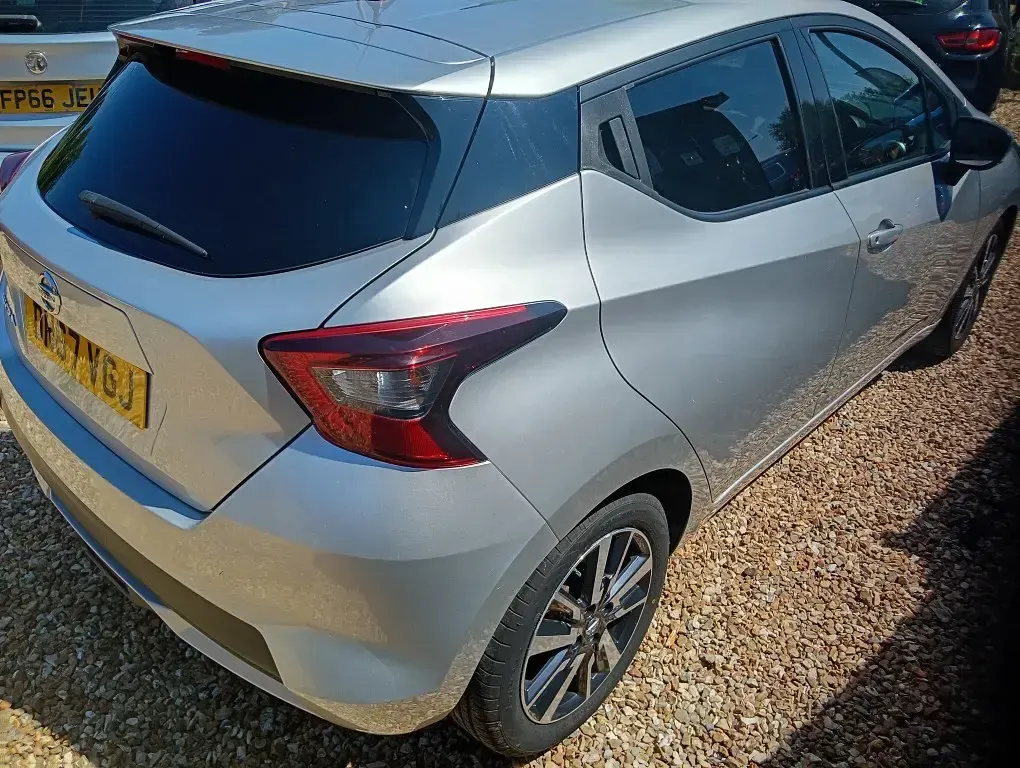 Used Nissan Micra N-Connecta 2017 Silver Hatchback
