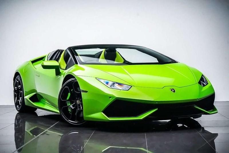 Used Lamborghini Huracán 610 HP (448 kW) 2016 Green Coupe