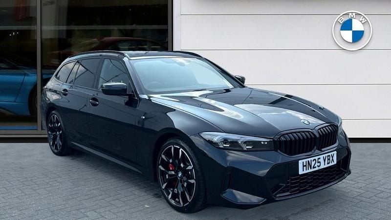 Black Used 2025 BMW 320 M Sport Estate | £39,806 - Image 1/4