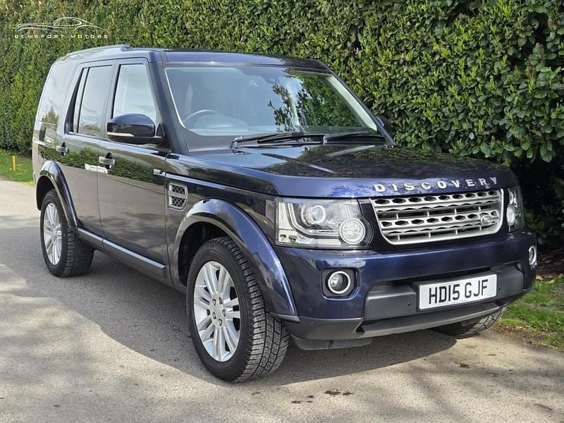 Used Land Rover Discovery 4 SE 256 HP (188 kW) 2015 Blue SUV