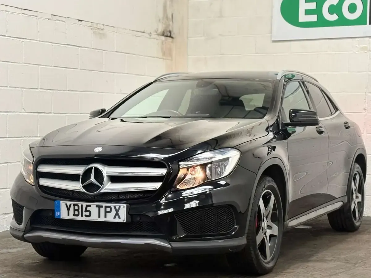 Used Mercedes GLA220 AMG line 2015 Black SUV