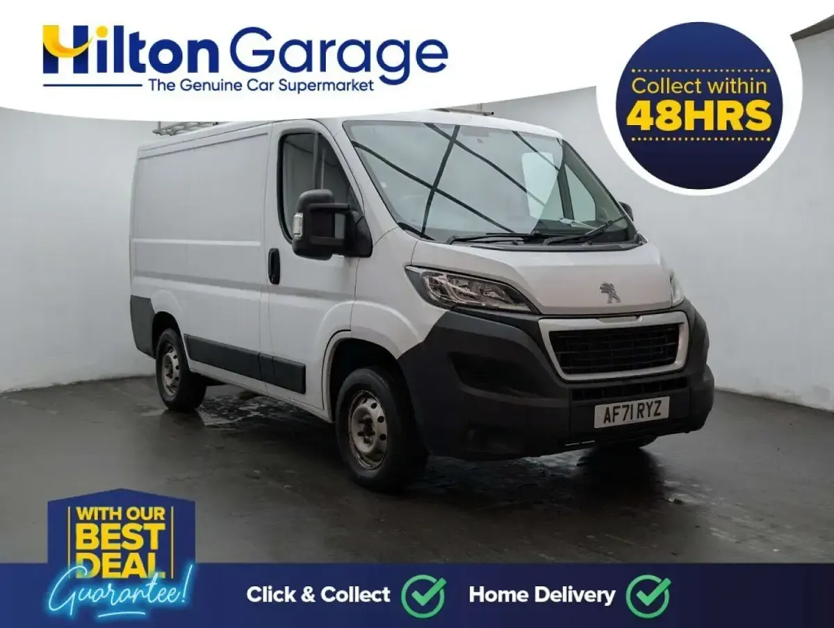 Used Peugeot Boxer S 120 HP (88 kW) 2021 White Van
