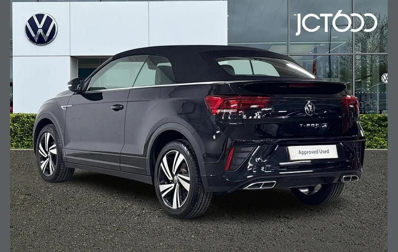 New VW T-Roc Cabriolet R-line 150 HP (110 kW) 2025 Black Cabriolet