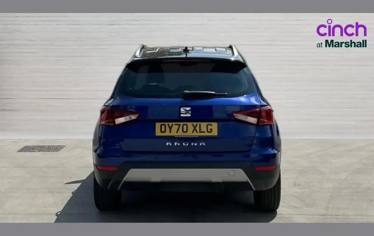 Used Seat Arona XCELLENCE 110 HP (80 kW) 2021 Blue SUV