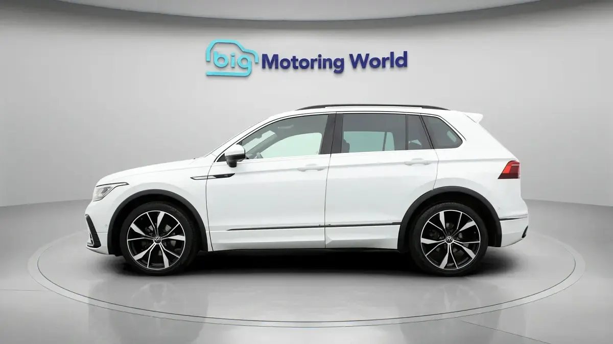 Used VW Tiguan R-line 150 HP (110 kW) 2021 White SUV