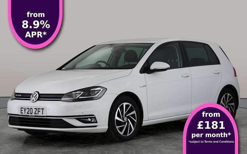 White Used 2020 VW Golf VIII Edition Hatchback | £13,021 (Fair price) - Image 1/3