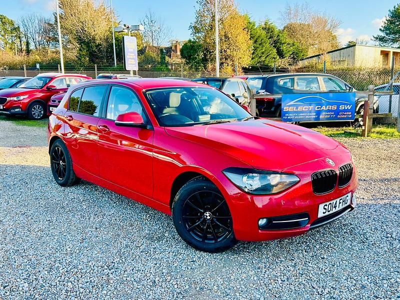 Red Used 2014 BMW 116 Sport Line Hatchback | £4,995 (Fair price) - Image 1/4