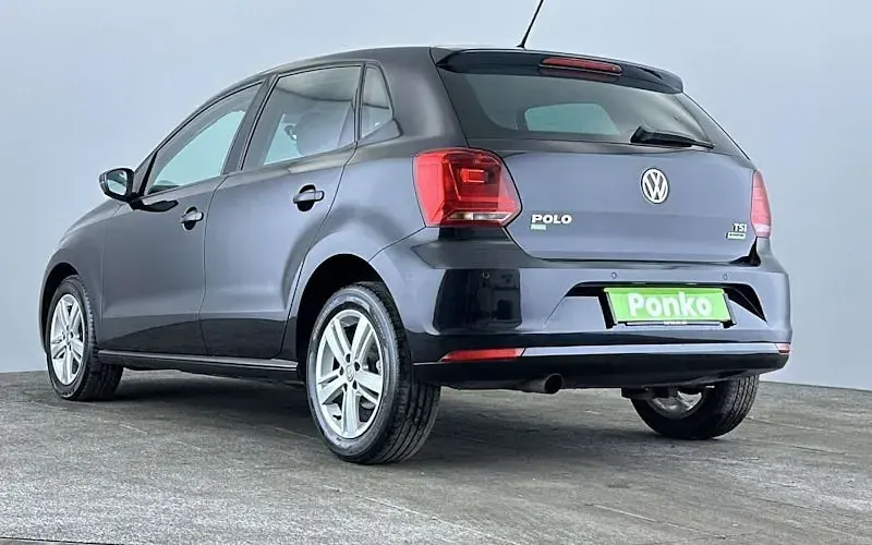 Used VW Polo Edition 90 HP (66 kW) 2017 Black Hatchback