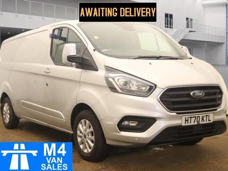 Silver Used 2021 Ford Transit Custom Limited Van | £16,995 (Good price) - Image 1/4