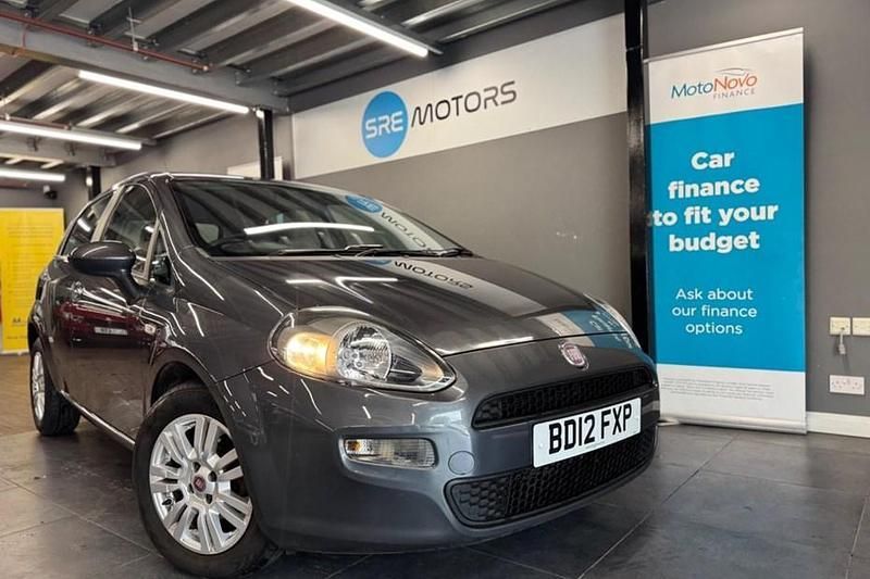 Grey Used 2012 Fiat Punto Easy Hatchback | £3,995 (Super price) - Image 1/1