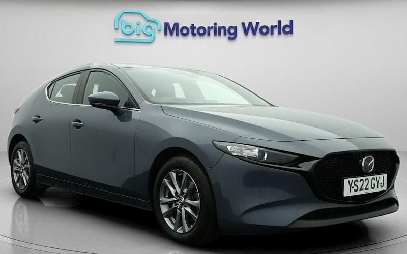 Used 2022 Mazda 3 Hatchback | £14,298 (Good price) - Image 1/4
