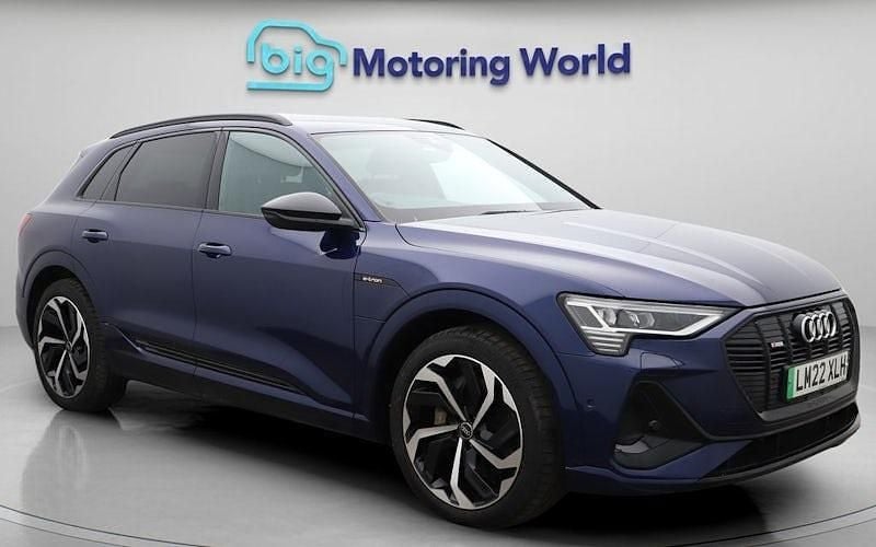 Used Audi e-tron Black Edition 300 kW (408 HP) 2022 Blue SUV