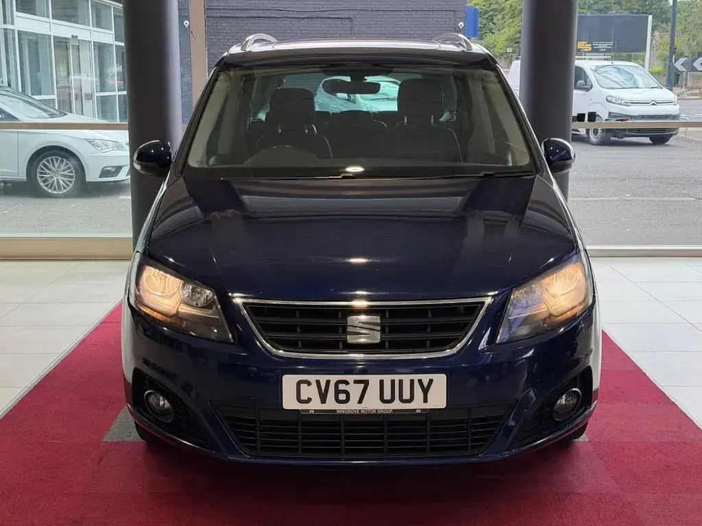Used Seat Alhambra XCELLENCE 150 HP (110 kW) 2017 Blue MPV