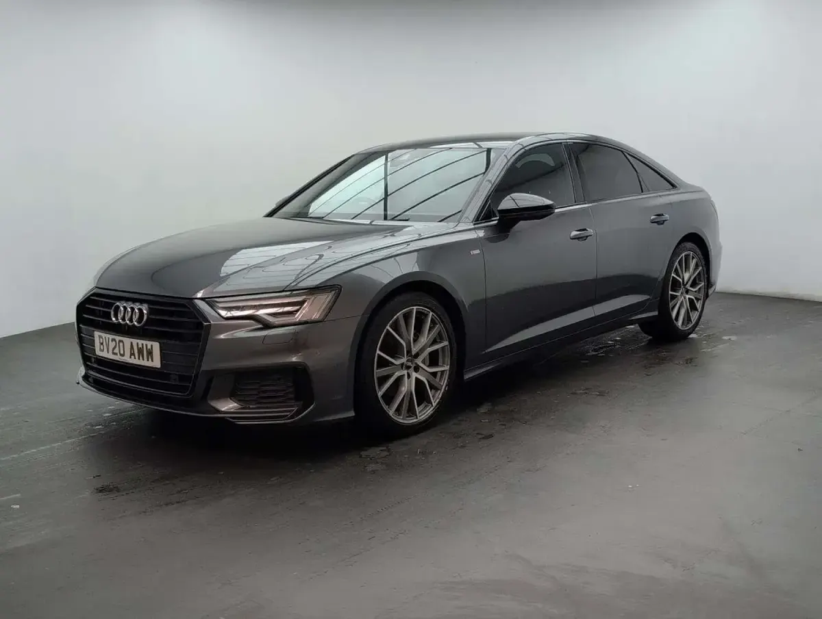 Używany Audi A6 Black Edition 204 KM (150 kW) 2020 Szary Sedan/Limuzyna