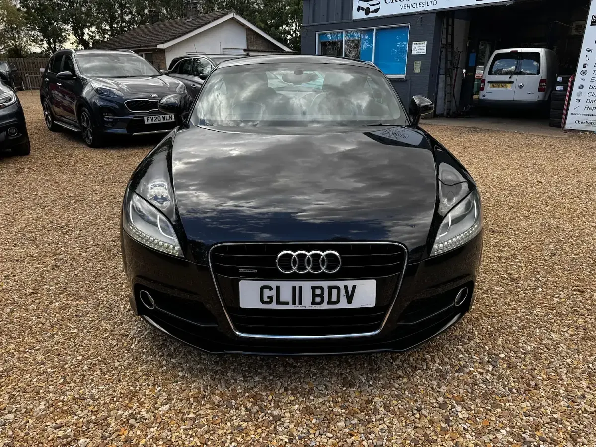 Used Audi TT S-Line 170 HP (125 kW) 2011 Black Coupe