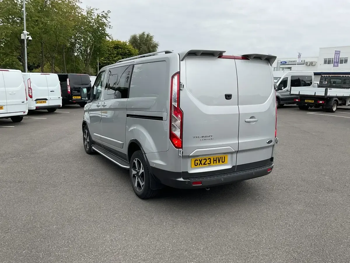 Used Ford Transit Custom Active 170 HP (125 kW) 2023 Silver Van