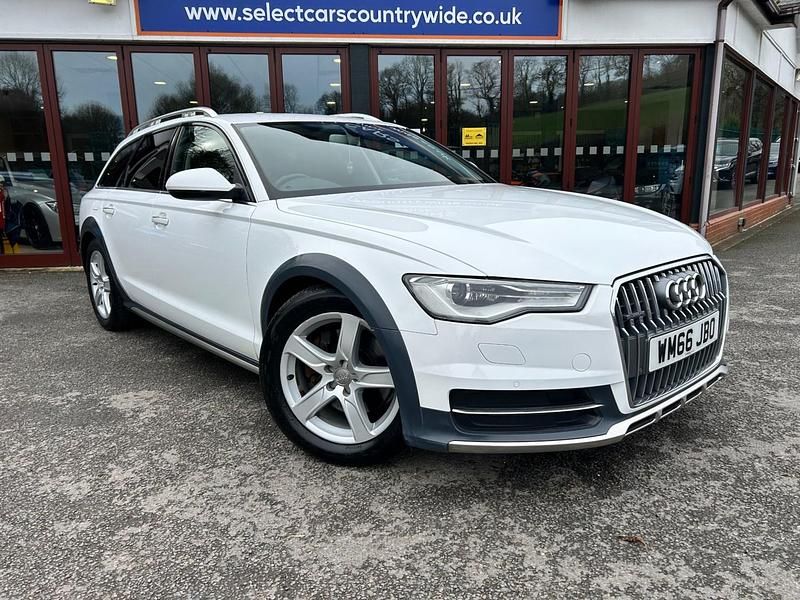 Used Audi A6 Allroad Comfort 218 HP (160 kW) 2016 White Estate