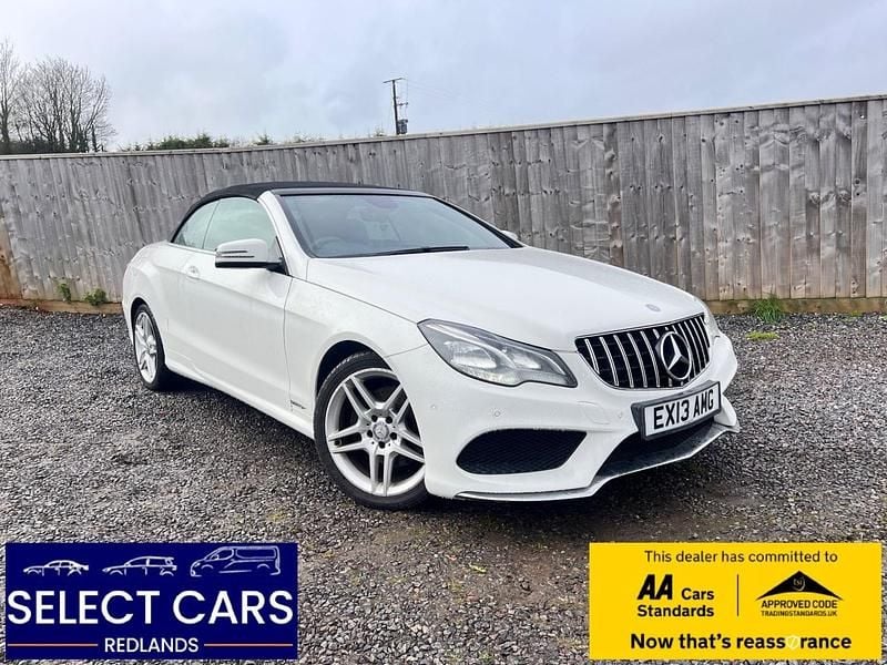 Used Mercedes E250 AMG 204 HP (150 kW) 2013 White Cabriolet