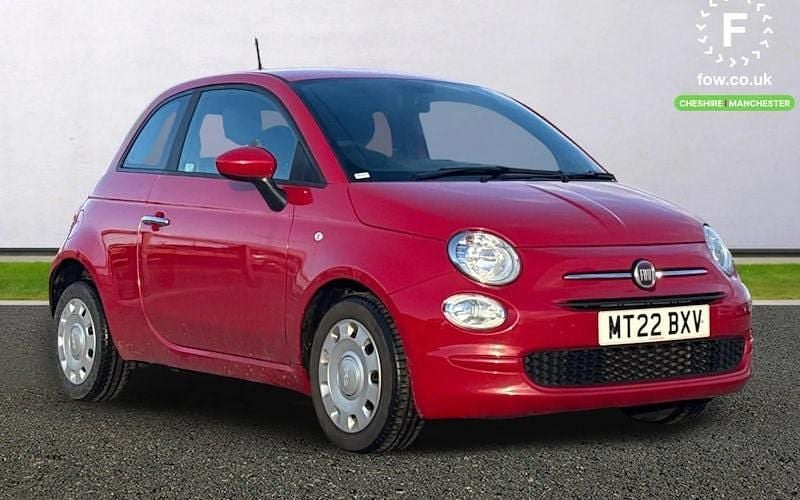 Red Used 2022 Fiat 500 Pop Hatchback | £8,299 (Good price) - Image 1/4