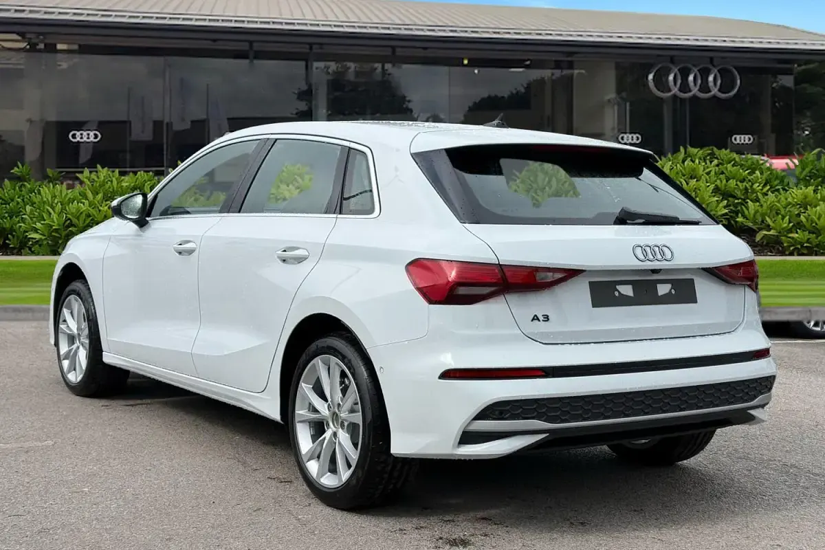 New Audi A3 Sportback Sport 2026 White Hatchback