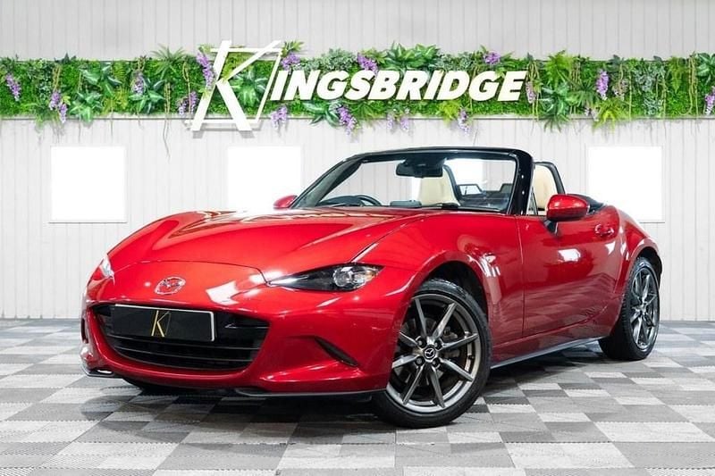 Red Used 2016 Mazda MX5 Inclusive Cabriolet | £13,786 (Fair price) - Image 1/4