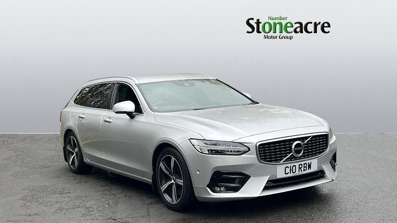 Used Volvo V90 R-Design Pro 235 HP (172 kW) 2018 Silver Estate