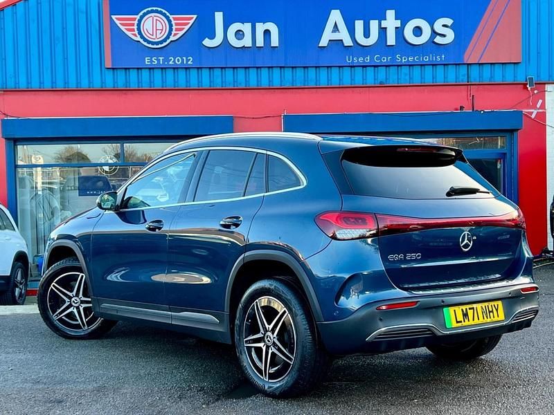 Used Mercedes EQA250 AMG line 139 kW (190 HP) 2021 Blue SUV