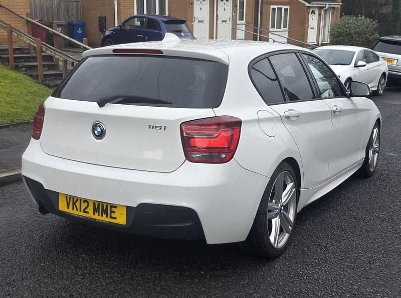 Used BMW 118 M Sport 2012 White Hatchback