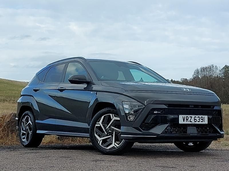 Grey Used 2024 Hyundai Kona N Line SUV | £20,998 (Expensive) - Image 1/4