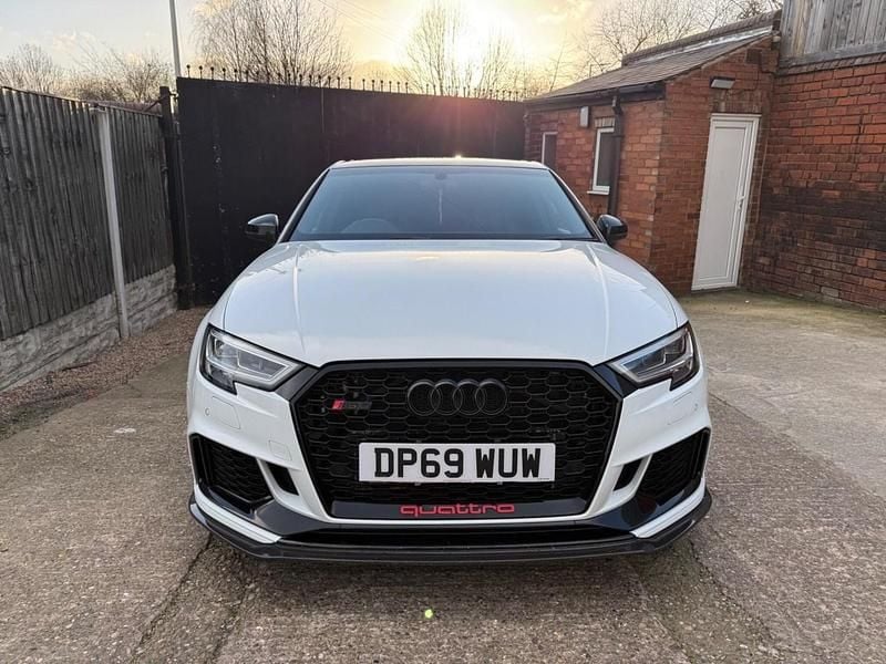 Used Audi RS3 Sport 400 HP (294 kW) 2019 White Sedan