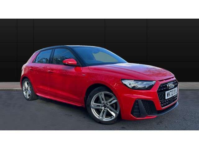 Red Used 2022 Audi A1 S-Line Hatchback | £19,922 (Super price) - Image 1/4