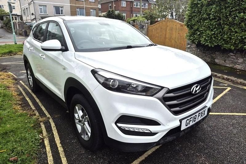 White Used 2018 Hyundai Tucson SUV | £8,495 (Fair price) - Image 1/1