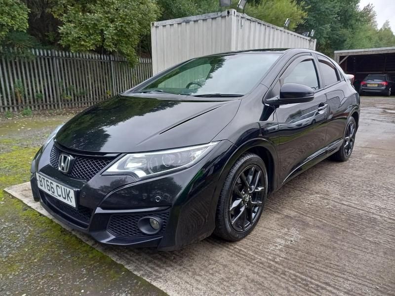 Used Honda Civic Sport 120 HP (88 kW) 2016 Black Hatchback