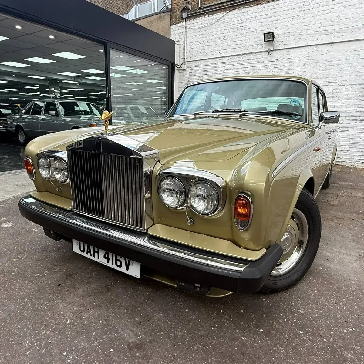 Used Rolls Royce Silver Shadow 1980 Gold Sedan
