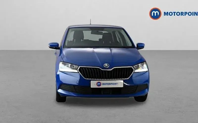 Used Skoda Fabia 60 HP (44 kW) 2019 Blue Hatchback