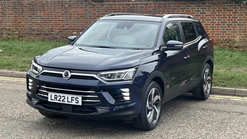 Used Ssangyong (KGM) Korando 163 HP (119 kW) 2022 Blue Estate