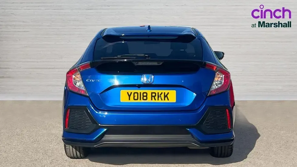 Begagnad Honda Civic SR 120 HK (88 kW) 2018 Blå