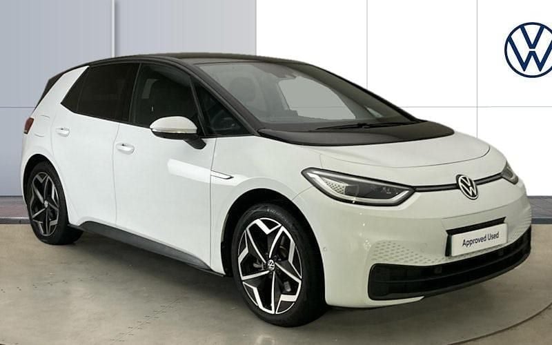 White Used 2022 VW ID.3 Pro Hatchback | £22,786 (Expensive) - Image 1/4